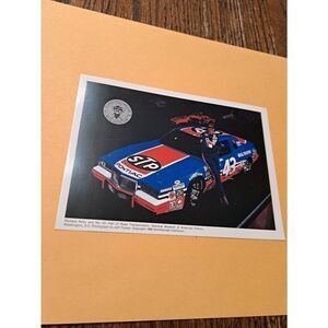 1986 Richard Petty Fan Club Photo #43 STP Pontiac Smithsonian Jeff Tinsley 7x5